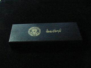 Presidential seal Donald J.  Trump BLACK Ballpoint Pen - 3