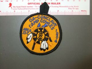 Boy Scout Oa Area 11 - C 1964 Conclave 0497ff