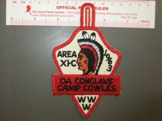 Boy Scout Oa Area 11 - C 1963 Conclave 0552ff
