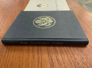 President Inaugural Story HC book,  Official Inaugural Program 1969 Richard Nixon 2