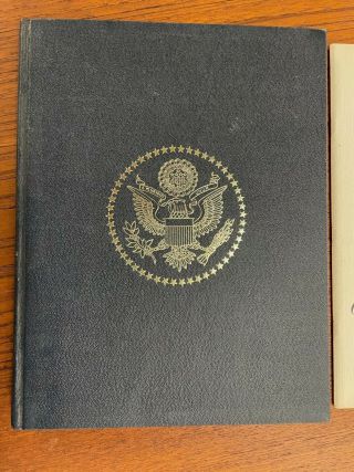 President Inaugural Story HC book,  Official Inaugural Program 1969 Richard Nixon 3