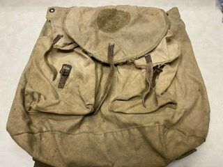Early Official Boy Scout Backpack / Haversack
