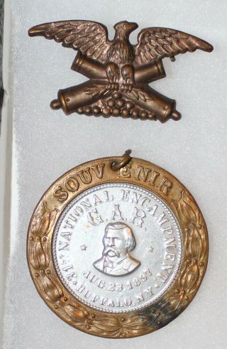 G.  A.  R.  Souvenir Medal - 31st National Encampment Buffalo,  Ny 1897