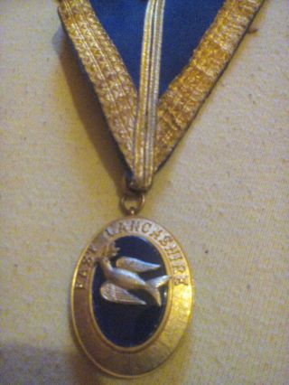 Masonic Collar Freemasonry England orginal medal 2