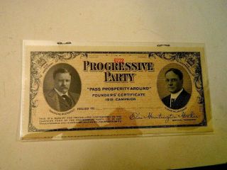 1912 Progressive Party Founders 