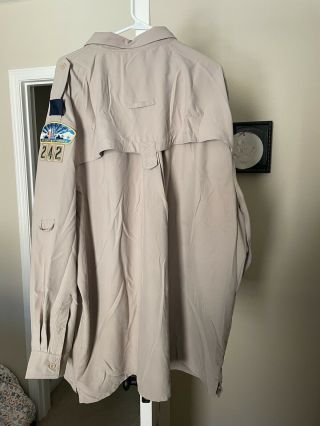 Official BSA Mens Long Sleeve Shirt 4x 2