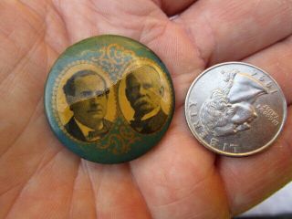 1900 Bryan & Stevenson Presidential Campaign Button 3