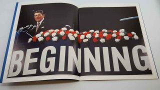 Official 1981 President Ronald Reagan Inaugural Program 3