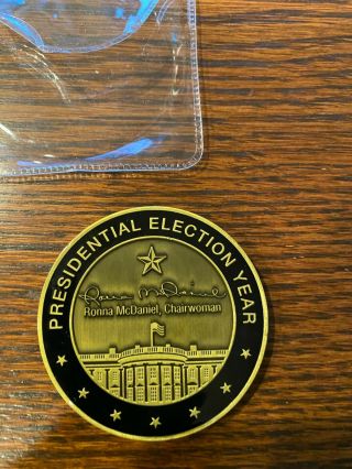 2020 Republican Presidential Task Force Challenge Coin 2
