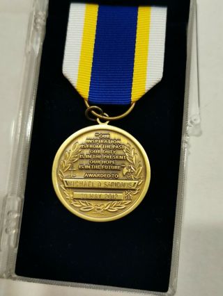 NATIONAL SOCIETY SONS OF THE AMERICAN REVOLUTION GOOD CITIZENSHIP MEDAL 2