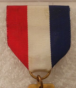 Vintage Boy Scout BSA Larry L.  Ayers Memorial Trail Medal Bronze color 3