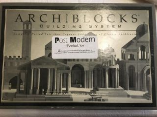 Archiblocks Building System Post Modern Period Set Architecture