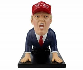 Pen Holder Funny Donald Trump White Elephant Pencil Desktop Storage Best Gift 2