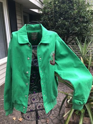 Alpha Kappa Alpha Soroity Jacket with TAG,  Ladies,  Size XL,  Green 2