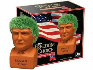 - Chia Donald Trump Freedom Of Choice Planter