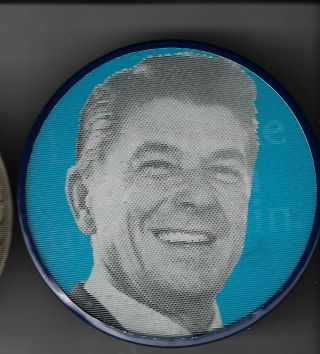 1980 Ronald Reagan Let ' s Make America Great Again Pres Color Campaign Flasher 2
