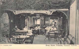 Cuba 1905 Ideal Dining Room At Gran Hotel Trotcha In Havana,  Cuba - La Habana