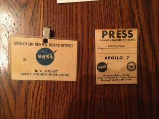 Apollo Era Press Passes