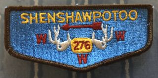 Shenshawpotoo Lodge 276 S3 Shenandoah Area Council Virginia