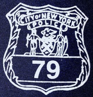 Nypd York City Police Shirt Sz Xl Brooklyn Nyc