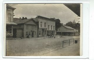 1908 Rppc - Main St. ,  Otto,  Cattaraugus County,  Ny - Antique Postcard