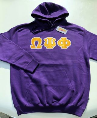 Omega Psi Phi hoodie sweatshirt size XL 2