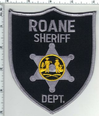 Roane Sheriff Dept.  (west Virginia) 2nd Issue Shoulder Patch