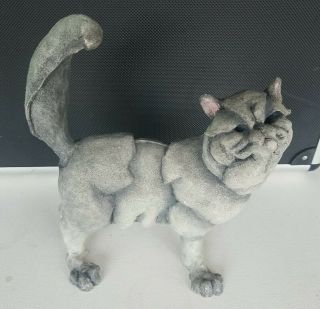 A Breed Apart “posh” Handcrafted Cat Figurine 2002 Country Artists 70410