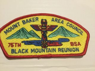 Mount Baker Area Council Csp Sa - 25 75th Black Mountain Reunion