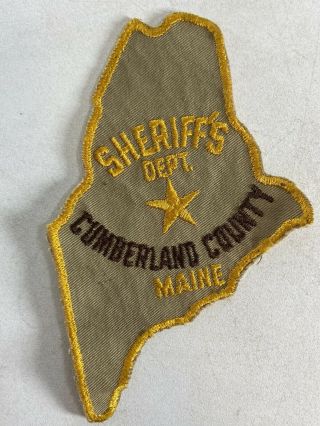 Vintage Cumberland County,  Maine Sheriff 