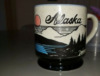 Vintage 1983 Ace Alaska Stoneware Coffee Tea Mug 12 Oz