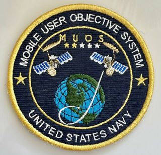 Ula Atlas V Muos - 2 Navy Rocket Launch Vehicle Mission Patch 3.  5”