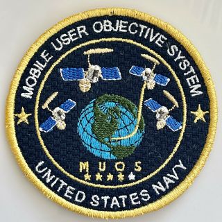 Ula Atlas V Muos - 4 Navy Rocket Launch Vehicle Mission Patch 3.  5”