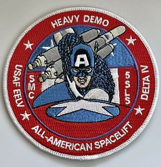 Ula Delta Iv Heavy Demo Usaf Eelv All American Space Lift Launch Patch