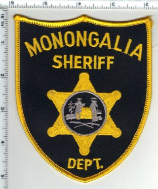 Monongalia Sheriff Dept.  (west Virginia) 1st Issue Shoulder Patch