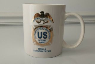 Doj Drug Enforcement Administration Dea Special Agent Manila Philippines Mug