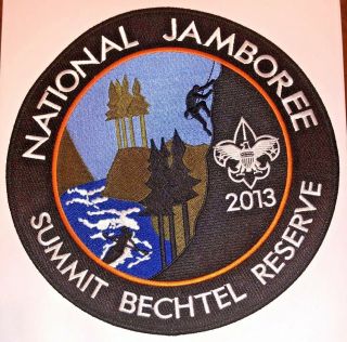 Official On - Site Only Jacket Patch For The 2013 National Boy Scout Jamboree