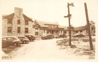 H51/ Cumberland Falls State Park Kentucky Rppc Postcard Dupont Lodge 40s