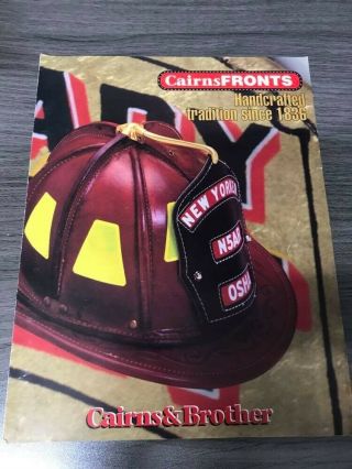 Cairns & Brothers Leather Helmet Fronts / Shields Pamphlet -