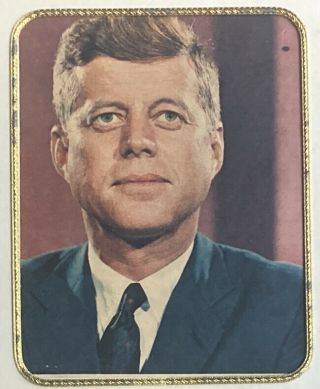 Vintage President John F Kennedy JFK Framed Picture Hanging Wall Art Portrait 2