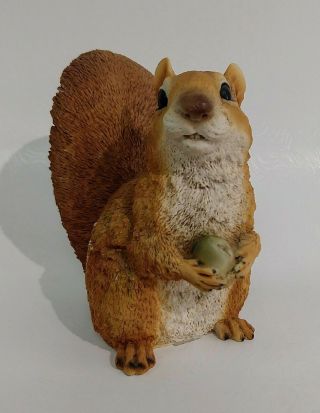 Squirrel Brown 113 - 00018 Handmade And Painted By Cas