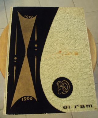 Vtg 1961 Annual/yearbook 