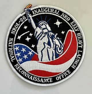 Ula Nrol - 26 Delta Iv Heavy Inaugural Launch Vehicle Mission Patch 4”