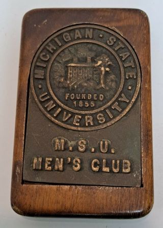 Vintage Michigan State University M.  S.  U.  Men 