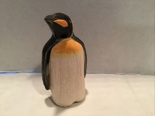 De Rosa Artesania Rinconada Emperor Penguin Figurine Handmade In Uruguay