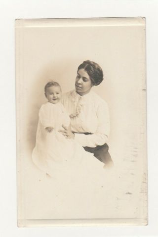 Postcard Black Americana History Nanny Nurse And Baby 1904 To 1918 Genealogy