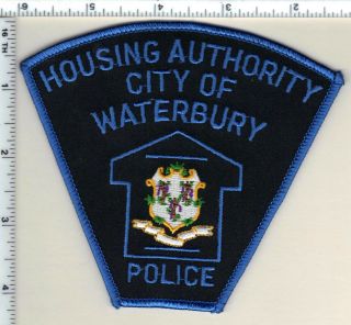 Waterbury Housing Authority Police (connecticut) Shoulder Patch - From 1992