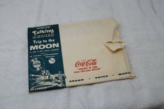 Hammond Trip To The Moon,  Record,  Wall Chart,  Mailer,  Coca - Cola,  Coke,  Ex