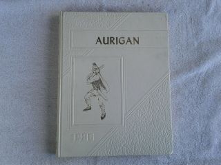 " Aurigan " Edgewood High School Yearbook 1986 West Covina Ca.  Vintage