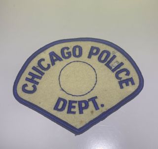 Vintage Chicago Police Department Patch 3